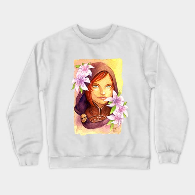 Andraste's Grace Crewneck Sweatshirt by aimoahmed